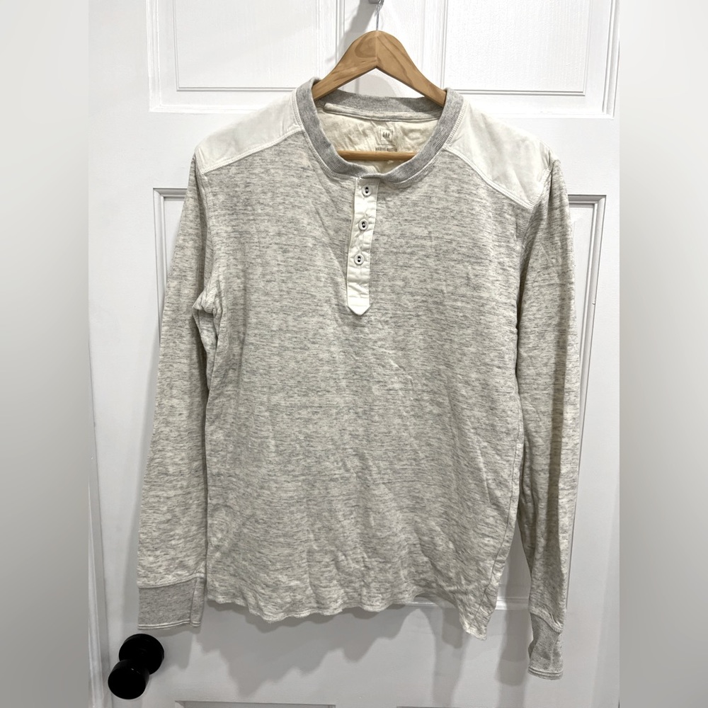 GAP x Michael Bastian GQ collab Henley sz small